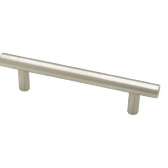 Franklin Brass | Liberty 10-Pack Steel Bar Pulls – 96mm (3-3/4”) Stainless Steel - Picture 1 of 11